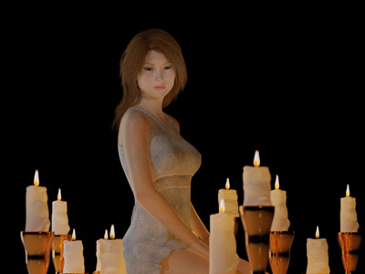 Candles Scene