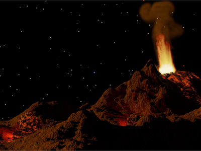 Volcano Smoke